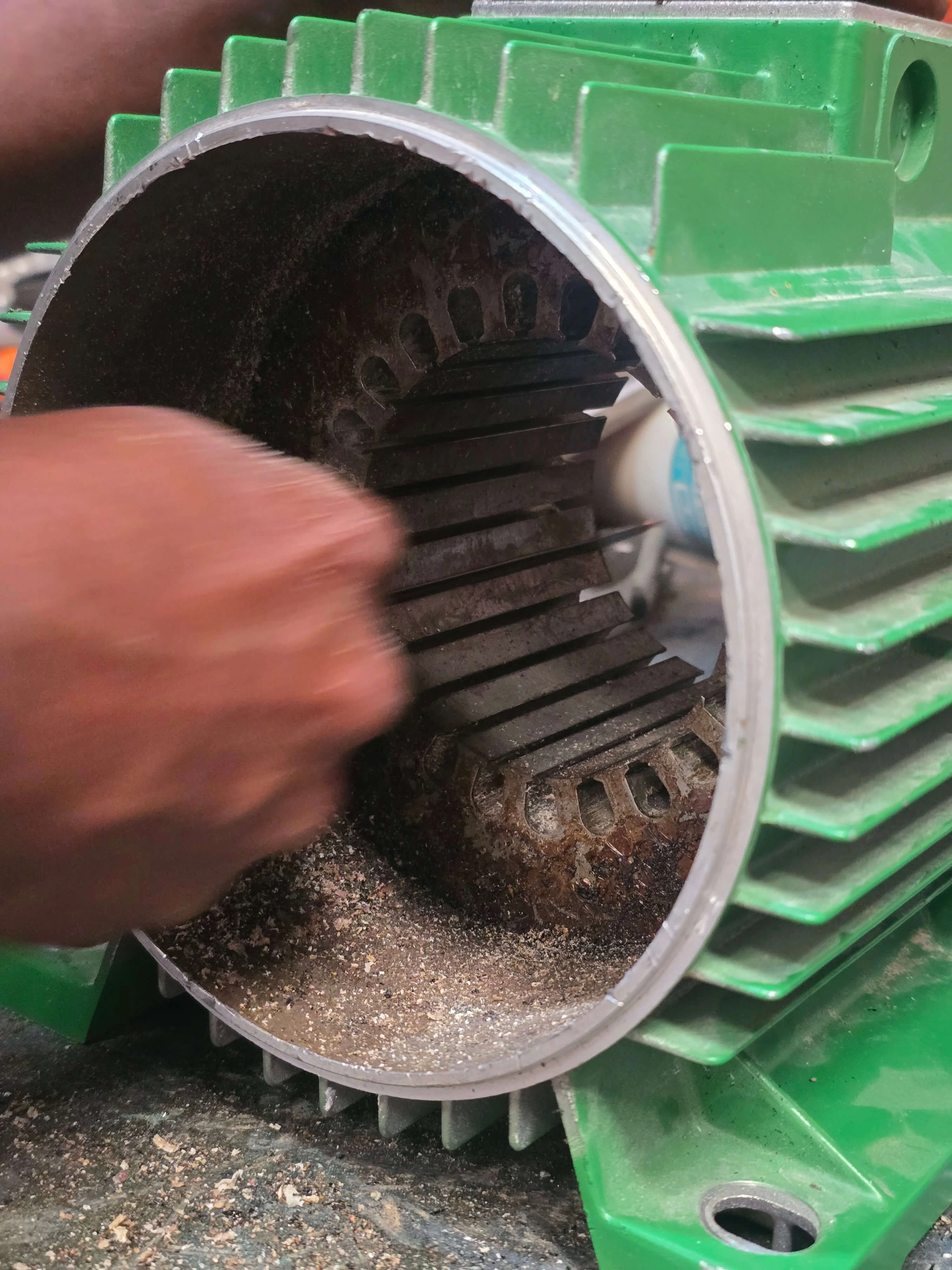 Stripping and Cleaning the Stator