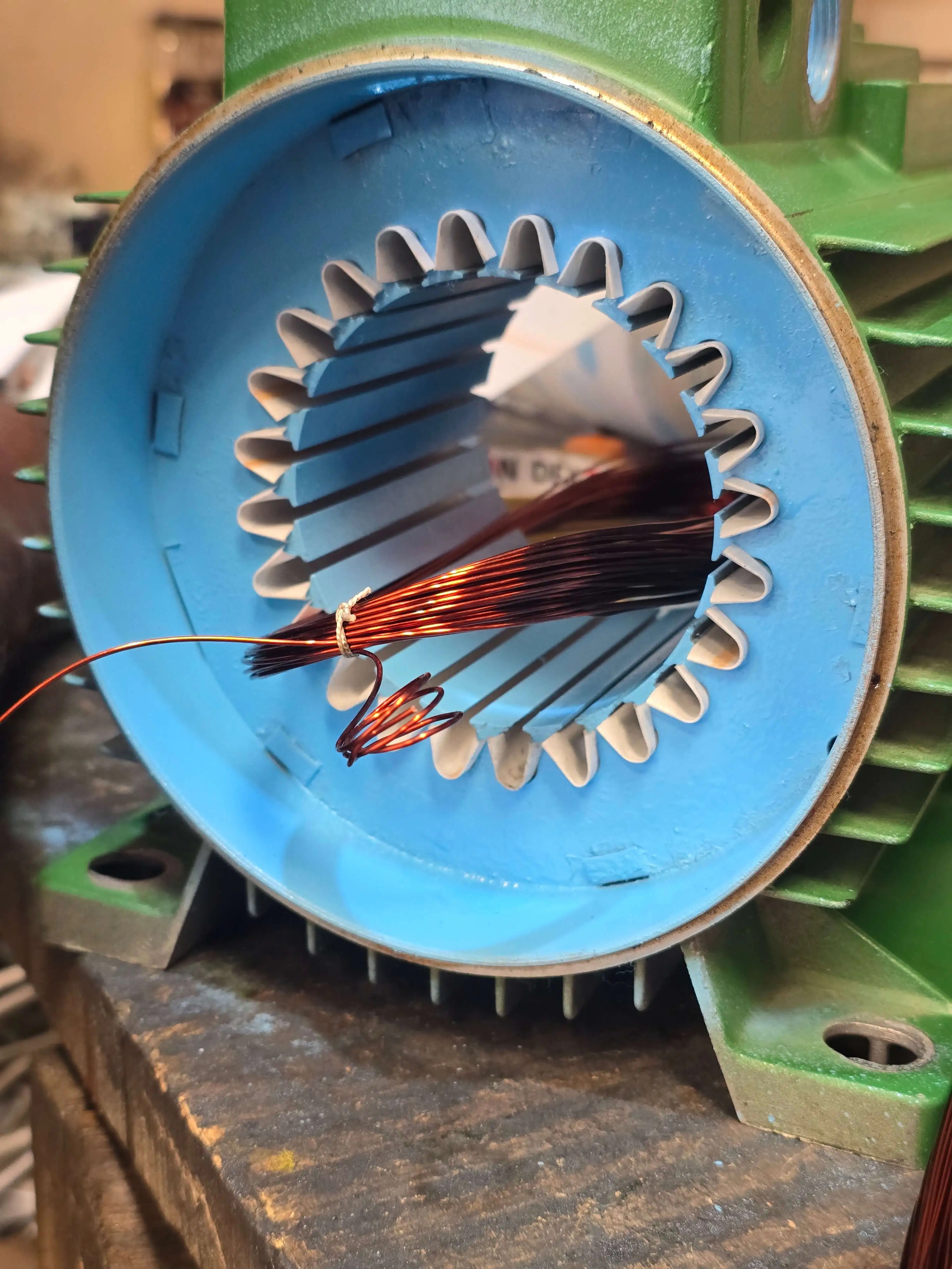 Inserting the Coils