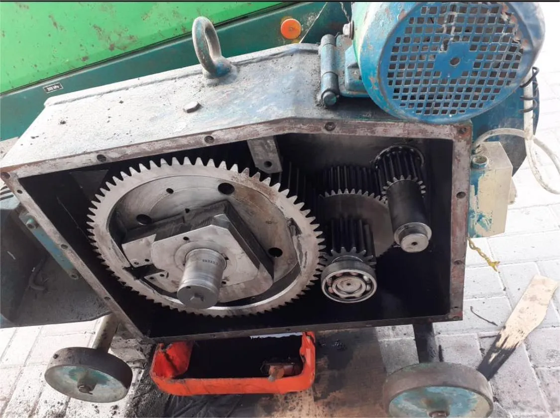 Gear repair work