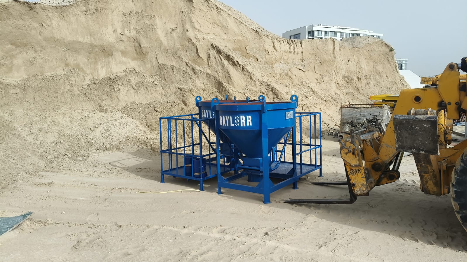 AMACO concrete bucket
